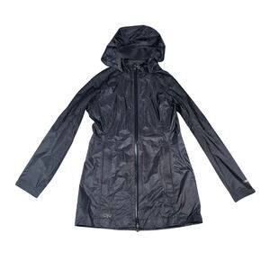 Outdoor Research Helium Traveler Womens Small Rain Jacket Black Pertex Shield